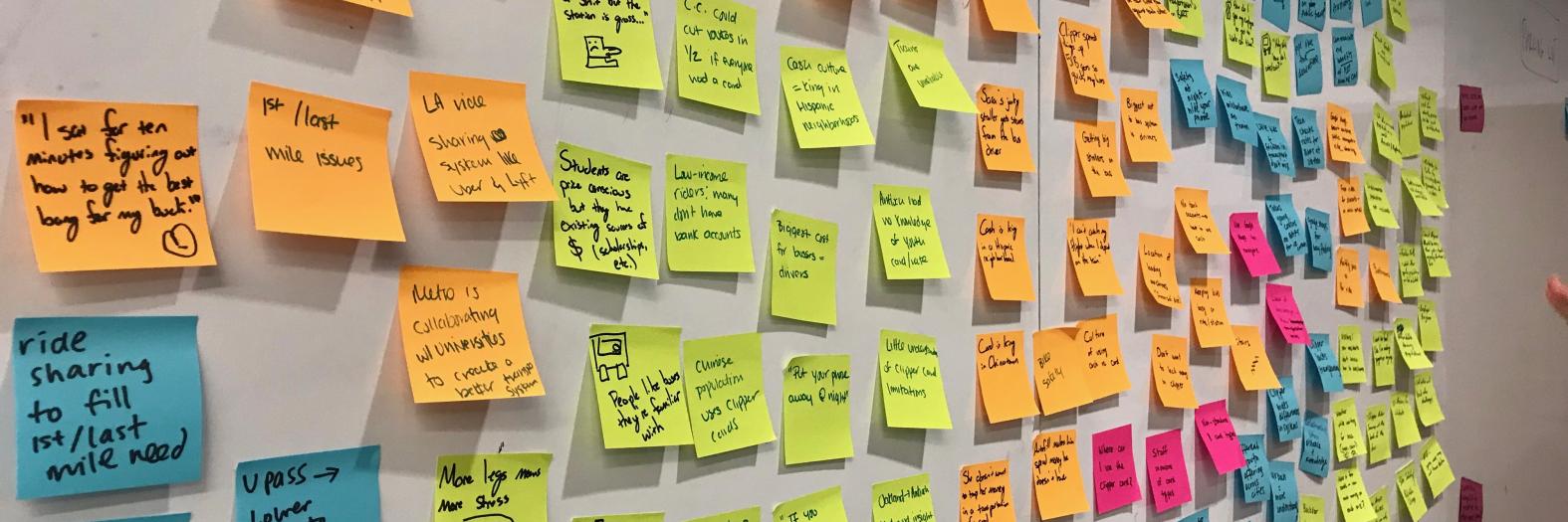 post-its from event
