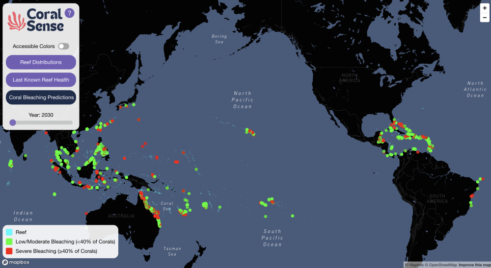 CoralSense Reef Health Prediction Tool