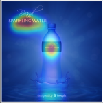 Saliency on Sparkling Water Ads