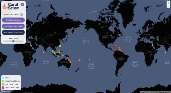 CoralSense Reef Health Prediction Tool