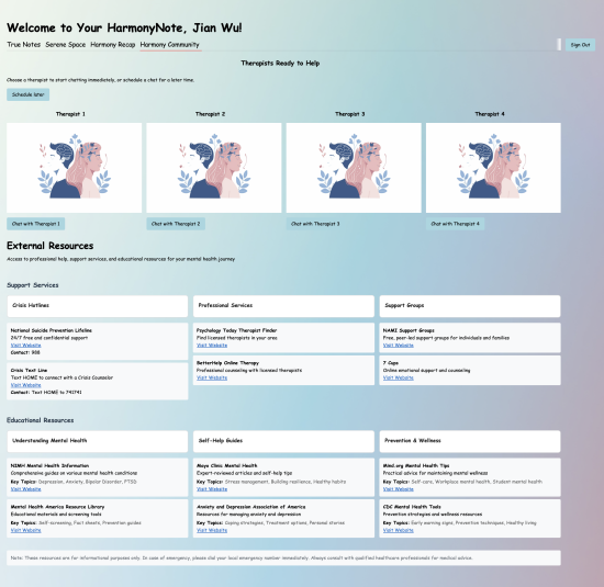 HarmonyNote Community