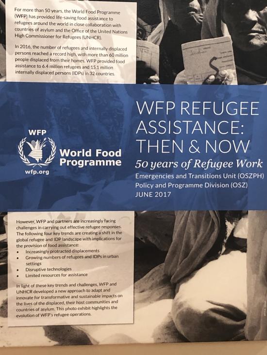 poster at WFP