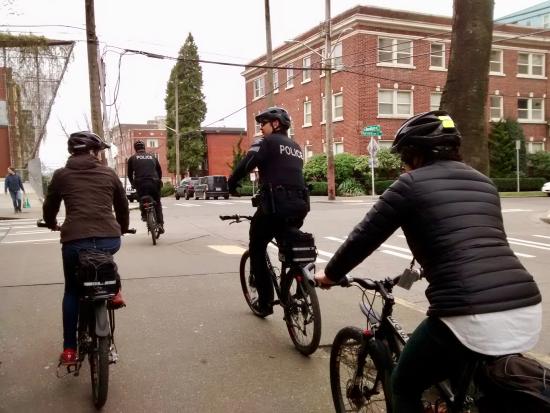 RideAlong bike research with the Seattle PD