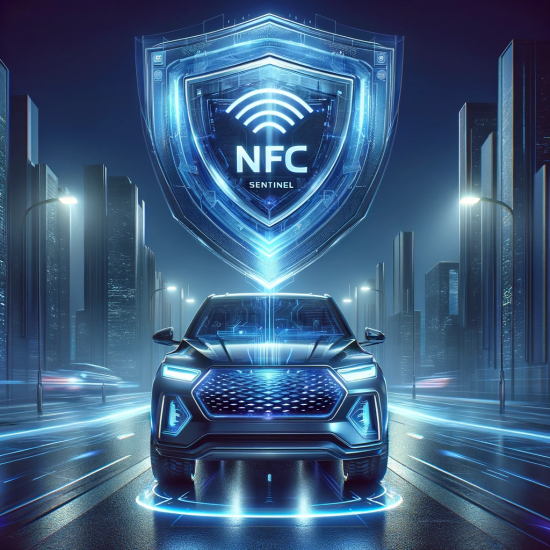 logo of nfc sentinel with car 
