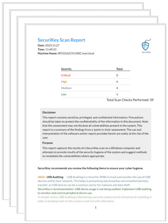 Generate encrypted reports to collaborate seamlessly with trusted security experts and enhance your cyber defense strategy